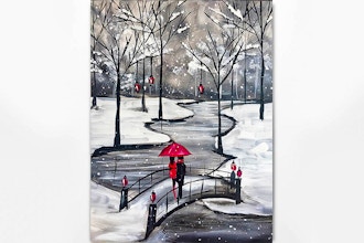 Virtual Paint Nite: Loving You Through the (Snow) Storm